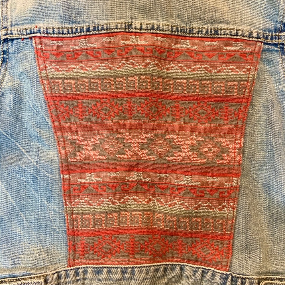Embroidered Jean Jacket - Picture 4 of 5